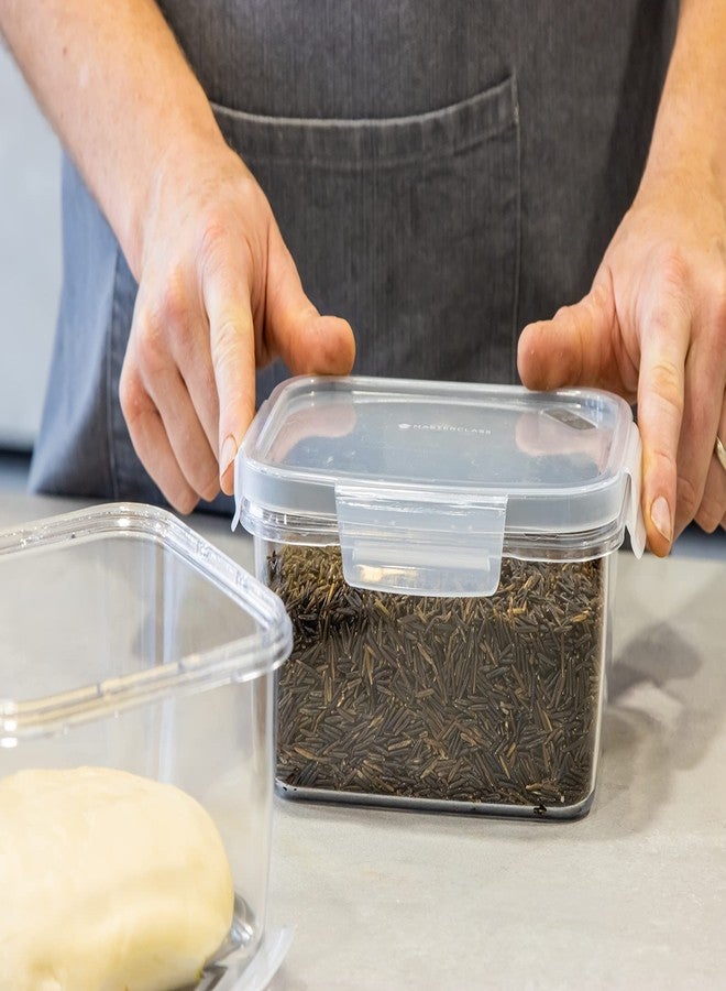 ماستر كلاس علبة طعام ماستر كلاس بريميوم إيكو سناب مصنوعة من البلاستيك المعاد تدويره، مناسبة لمطابخ ثين كيتشن | سعة 1500 مل | خالية من مادة BPA، مزودة بقفل محكم، محكمة الإغلاق ومقاومة للتسرب - Image 5